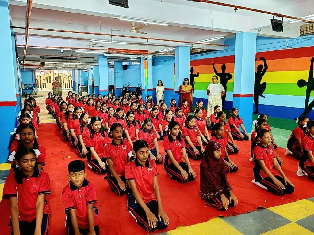 Indoor Yoga Session
